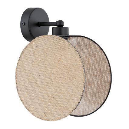 Aplique MOTIF 1xE14/10W/230V beige