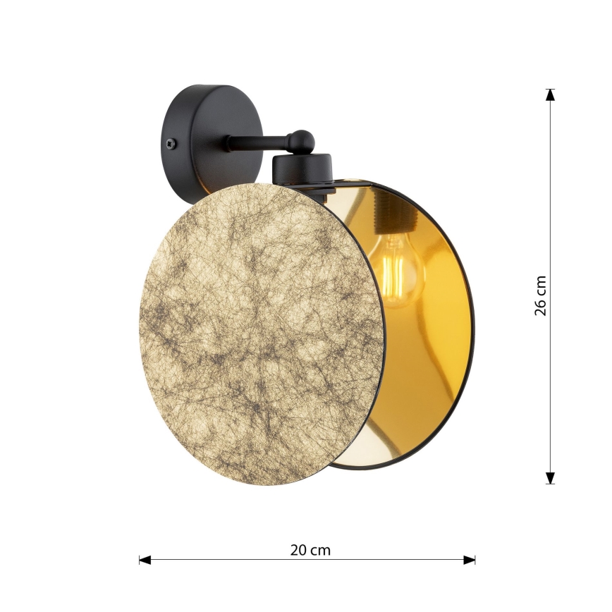 Aplique MOTIF 1xE27/15W/230V dorado