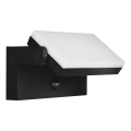 Aplique mural LED para exterior con sensores de movimiento y crepúsculo XERTO LED/20W/230V 3000/4000/6500K IP44 negro