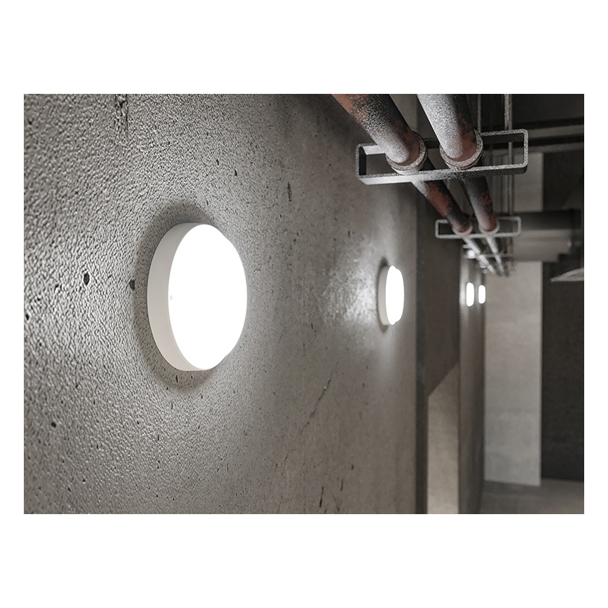 Aplique mural LED para exterior LED/18W/230V IP54 blanco