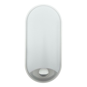 Aplique mural LED regulable para exterior con sensor de movimiento LED/12/15/18W/230V 3000K/4000K/6500K IP65 negro/blanco
