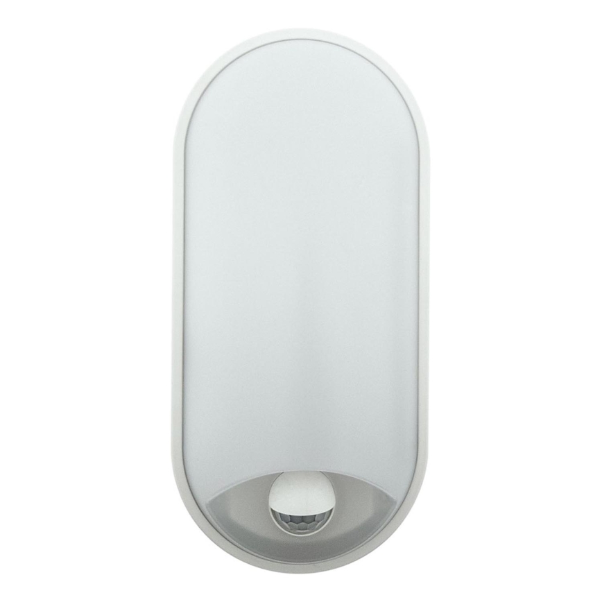 Aplique mural LED regulable para exterior con sensor de movimiento LED/12/15/18W/230V 3000K/4000K/6500K IP65 negro/blanco