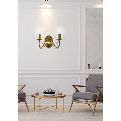 Aplique MUZA 2xE14/40W/230V