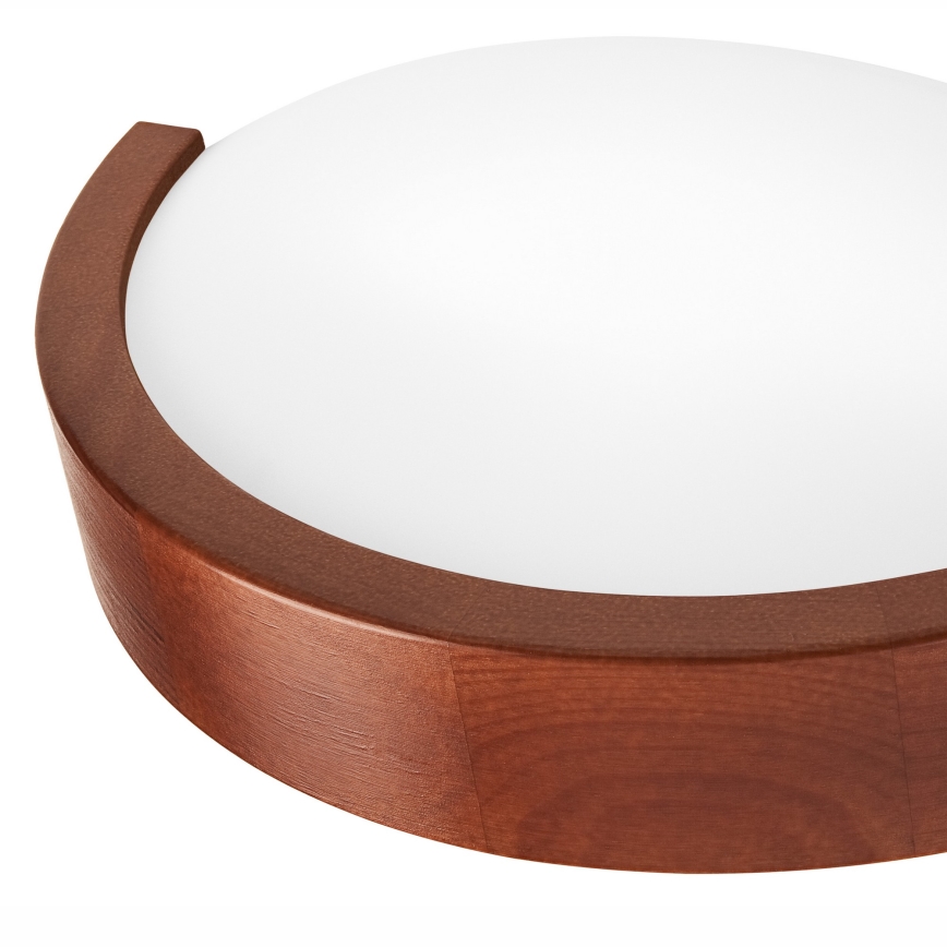 Aplique NATURAL SLIM 1xE27/60W/230V pino/marrón