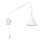 Aplique NOX 1xE14/10W/230V blanco