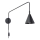 Aplique NOX 1xE14/10W/230V negro