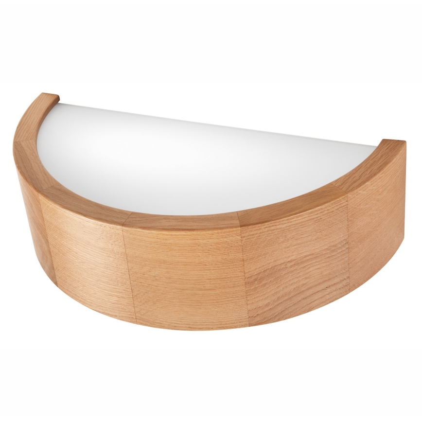 Aplique OAK 1xE27/60W/230V roble