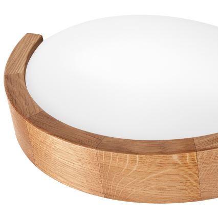 Aplique OAK SLIM 1xE27/60W/230V roble