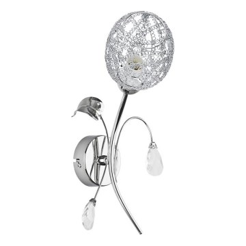 Aplique ORLEAN 1xE14/10W/230V cromo brillante
