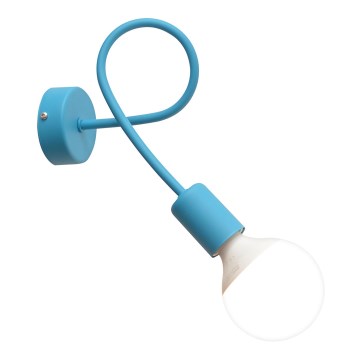 Aplique OXFORD 1xE27/15W/230V azul
