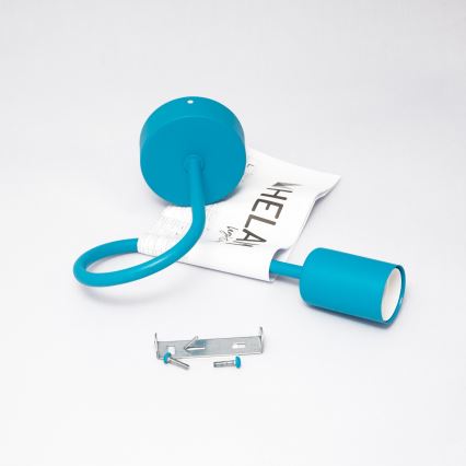 Aplique OXFORD 1xE27/15W/230V azul