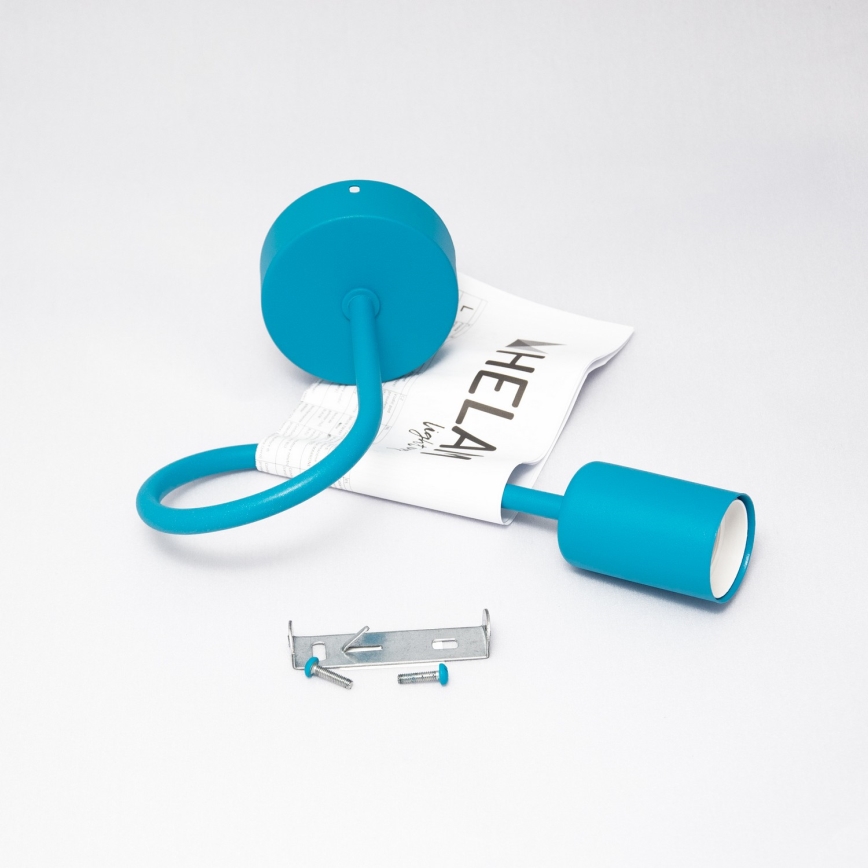 Aplique OXFORD 1xE27/15W/230V azul