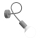 Aplique OXFORD 1xE27/15W/230V gris