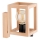Aplique PAKO 1xE27/15W/230V beige