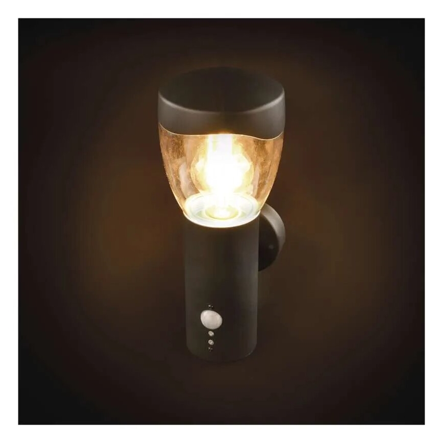 Aplique para exterior con sensor ARTEO 1xE27/15W/230V IP44