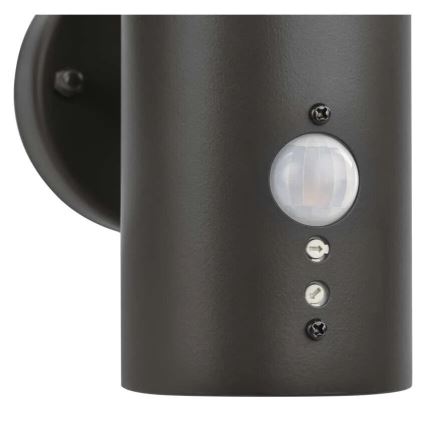 Aplique para exterior con sensor ARTEO 1xE27/15W/230V IP44