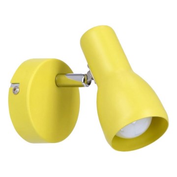 Aplique PICARDO 1xE14/40W/230V amarillo