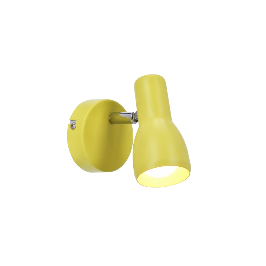 Aplique PICARDO 1xE14/40W/230V amarillo