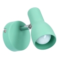 Aplique PICARDO 1xE14/40W/230V turquesa