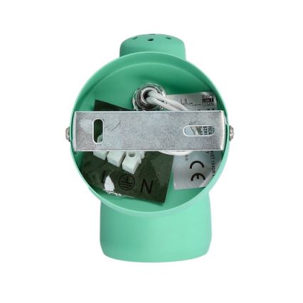 Aplique PICARDO 1xE14/40W/230V turquesa