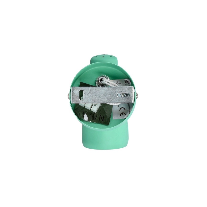 Aplique PICARDO 1xE14/40W/230V turquesa