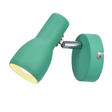 Aplique PICARDO 1xE14/40W/230V turquesa