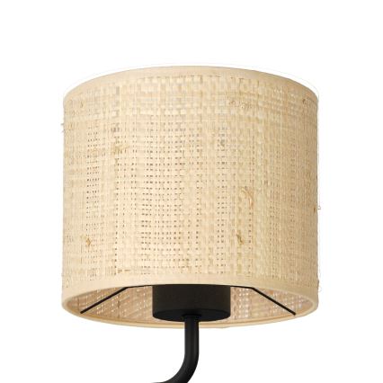 Aplique RATTAN 1xE27/60W+1xG9/8W/230V ratán