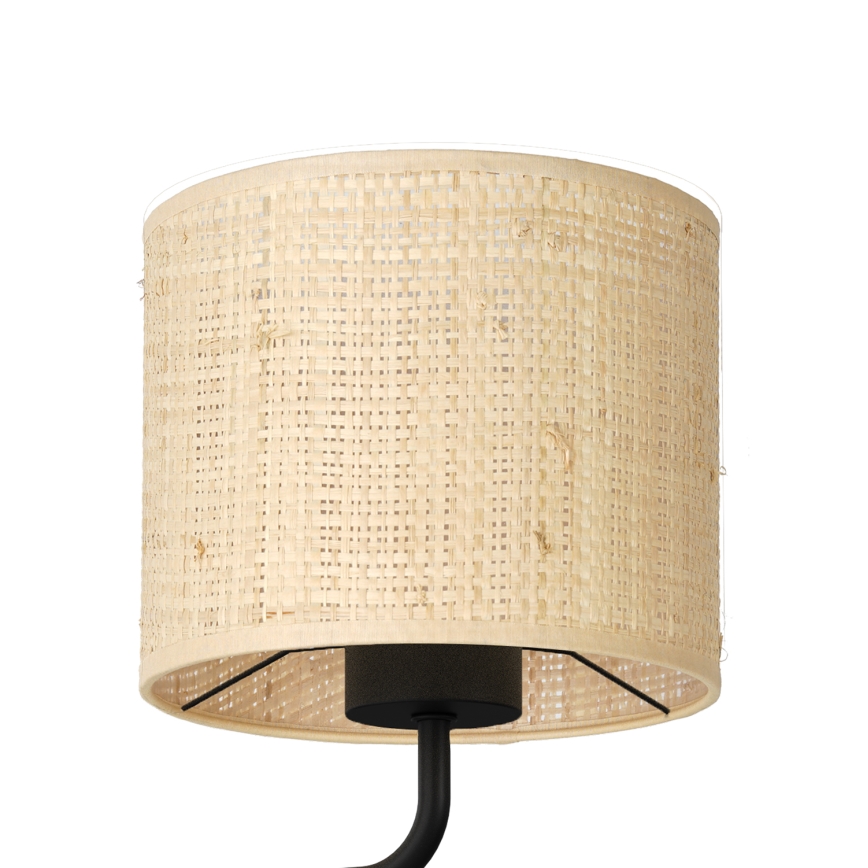 Aplique RATTAN 1xE27/60W+1xG9/8W/230V ratán