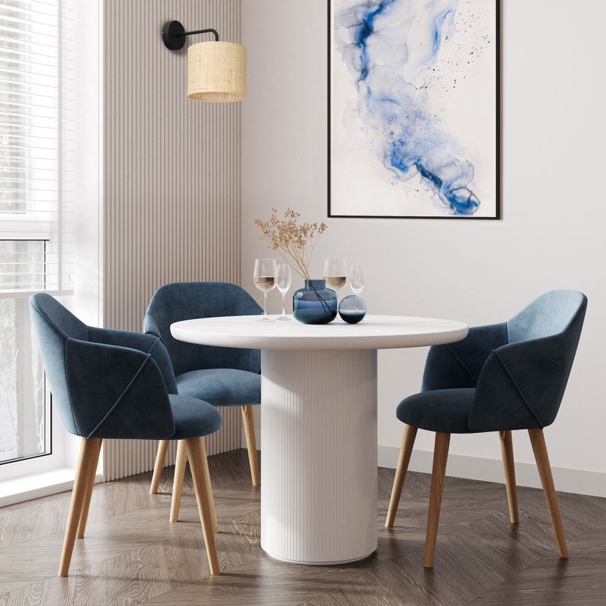 Aplique RATTAN 1xE27/60W/230V ratán