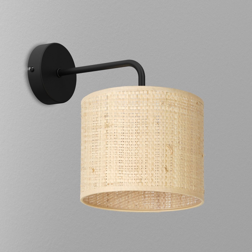 Aplique RATTAN 1xE27/60W/230V ratán