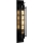 Aplique RETRO 1xE27/20W/230V negro