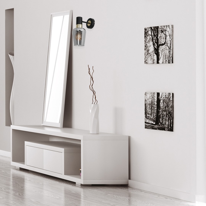 Aplique ROMA BLACK 1xE27/60W/230V