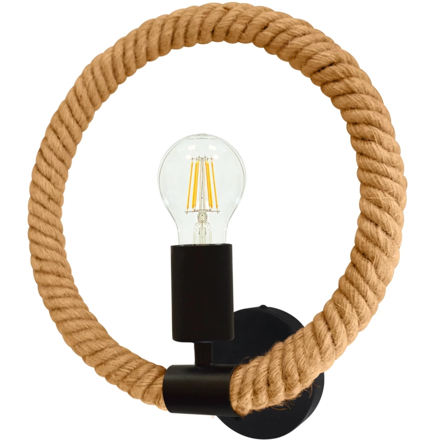Aplique ROPE ARTHUR 1xE27/12W/230V