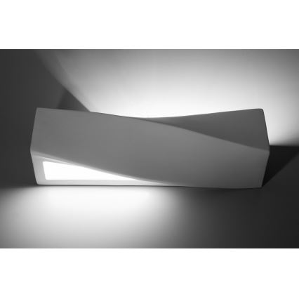 Aplique SIGMA 1xE27/60W/230V blanco