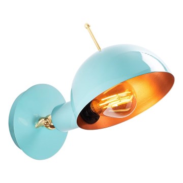Aplique SIVANI 1xE27/40W/230V azul