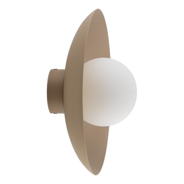 Aplique SLATE 1xG9/8W/230V diá. 28 cm beige