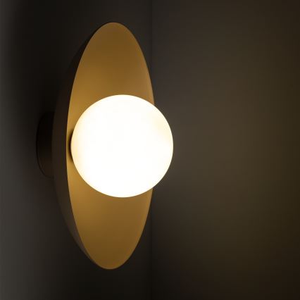 Aplique SLATE 1xG9/8W/230V diá. 28 cm beige