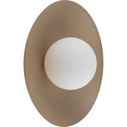 Aplique SLATE 1xG9/8W/230V diá. 28 cm beige