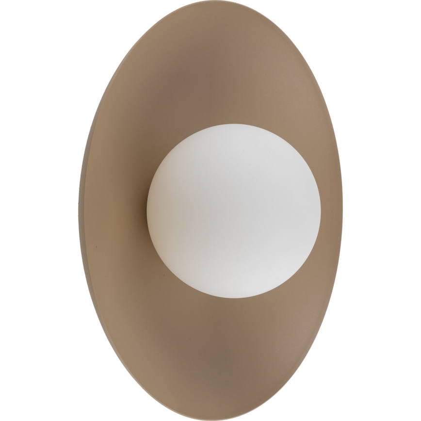 Aplique SLATE 1xG9/8W/230V diá. 28 cm beige