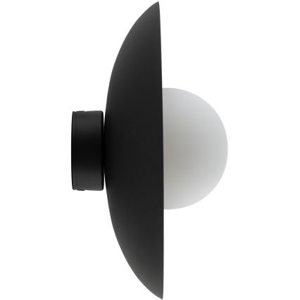 Aplique SLATE 1xG9/8W/230V diá. 28 cm negro