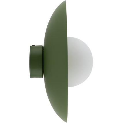 Aplique SLATE 1xG9/8W/230V diá. 28 cm verde
