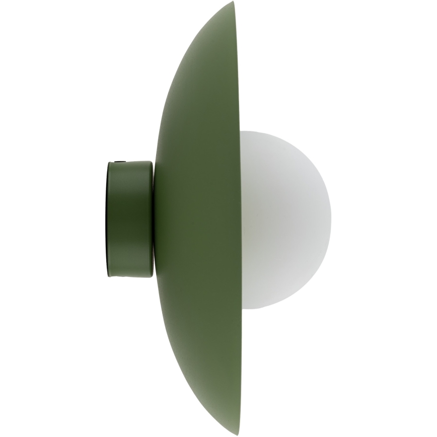 Aplique SLATE 1xG9/8W/230V diá. 28 cm verde