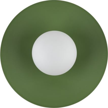 Aplique SLATE 1xG9/8W/230V diá. 28 cm verde