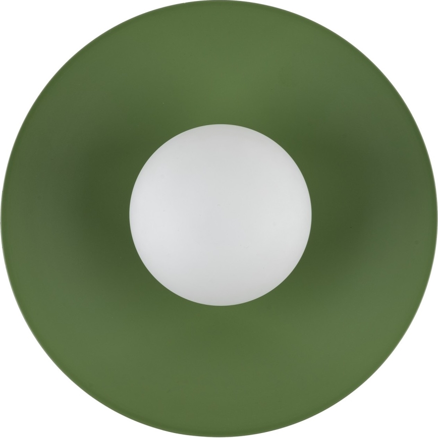 Aplique SLATE 1xG9/8W/230V diá. 28 cm verde