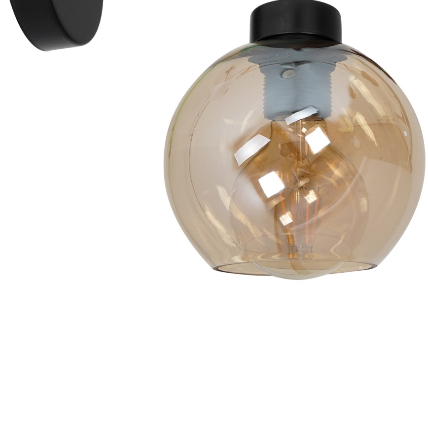 Aplique SOFIA 1xE27/60W/230V marrón