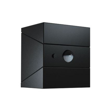 Aplique solar LED de pared con sensor LED/2,5W/3,7V 3000/4000/6000K IP65 1200 mAh negro