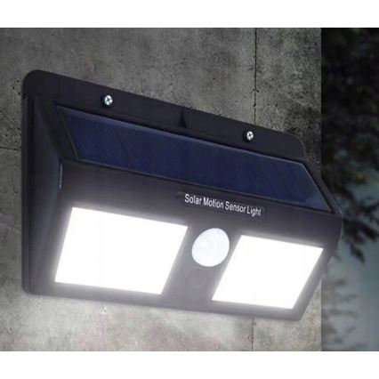 Aplique solar de pared LED con sensor LED/1,2W/3,7V 1200 mAh IP44