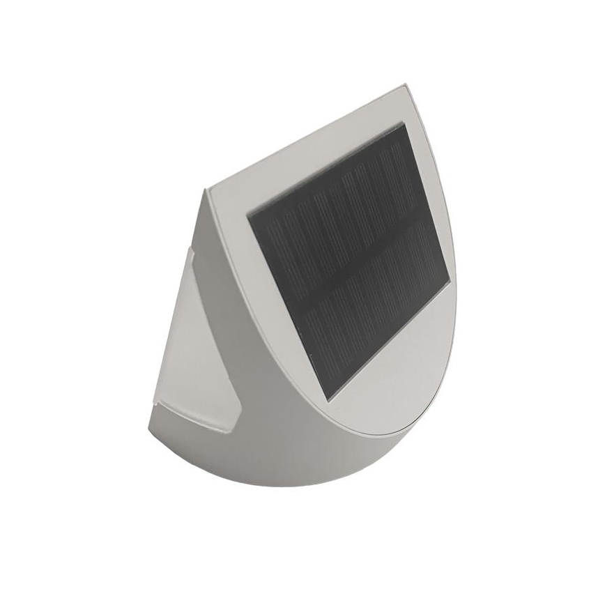 Aplique solar de pared con sensor LED/3W/3,7V 3000/4000K 1200 mAh IP54 blanco