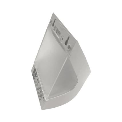 Aplique solar de pared con sensor LED/3W/3,7V 3000/4000K 1200 mAh IP54 blanco