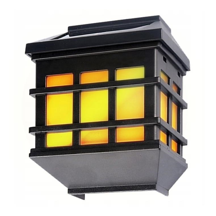 Aplique solar LED con sensor crepuscular LED/2V 70 mAh IP44